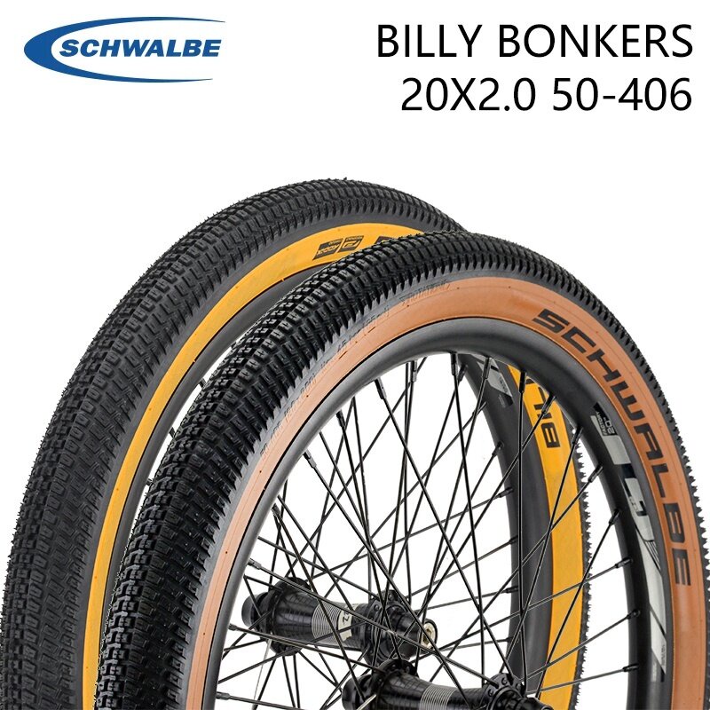 Schwalbe BILLY BONKERS 20x2.0 50 406 Tire for Dirt Jump PumpTrack