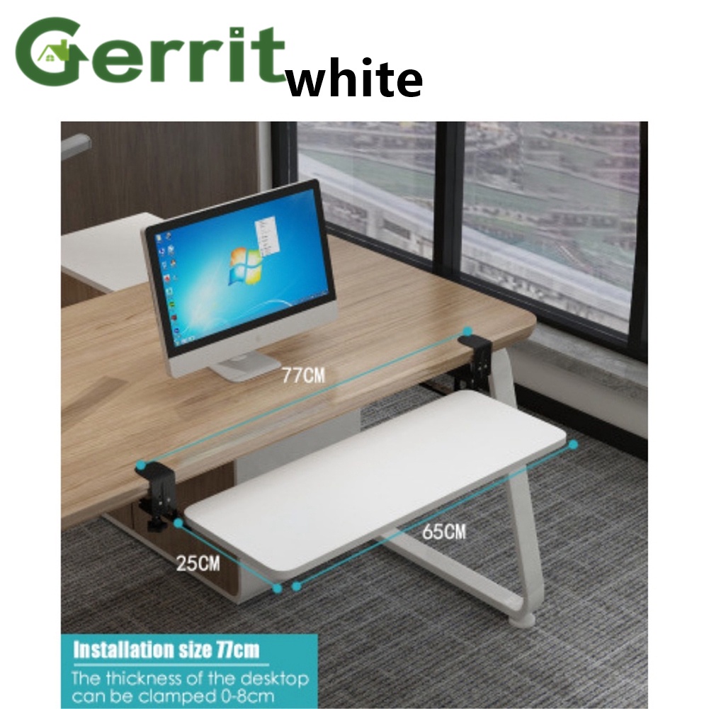 Keyboard Holder Clip Desktop Keyboard Tray Keyboard Tray No drilling