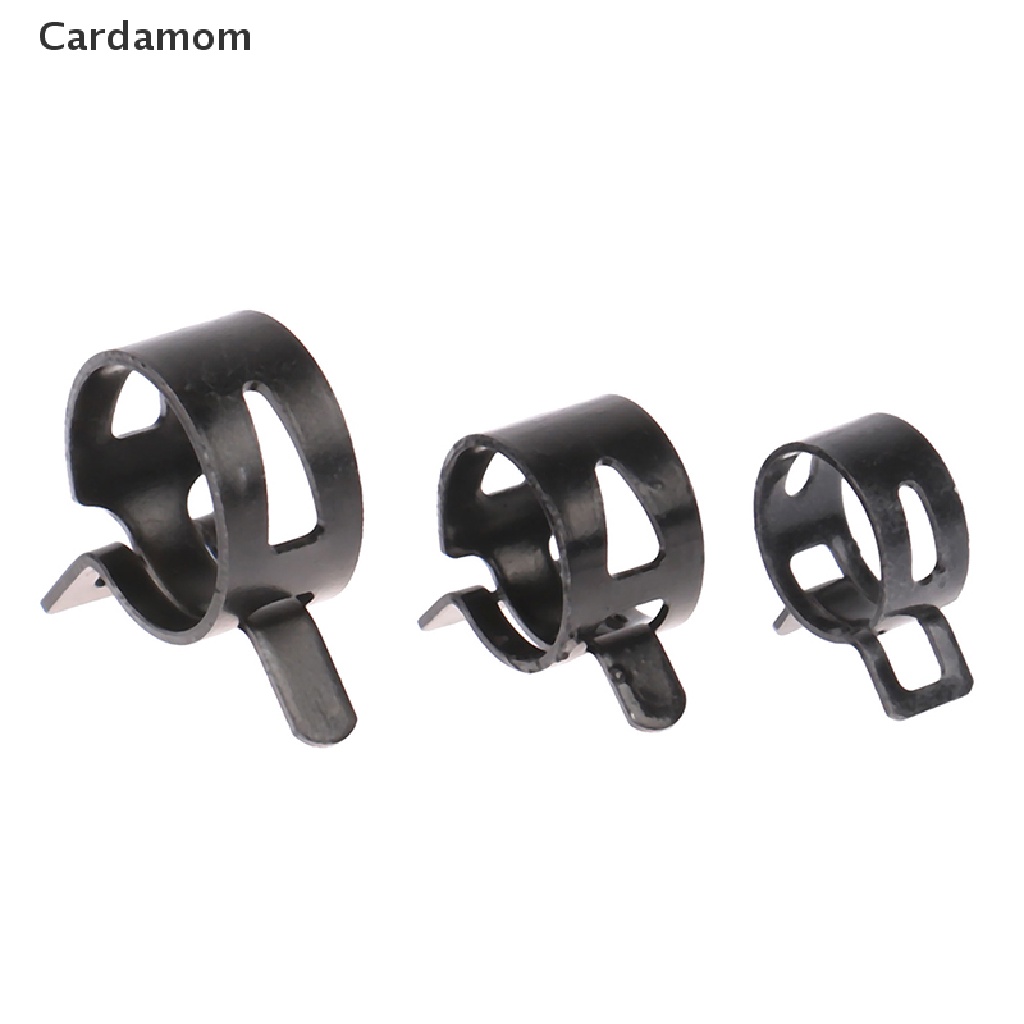 CARDA 10Pcs Hose Clamps Fuel Hose Line Water Pipe Clamp Hoops Air