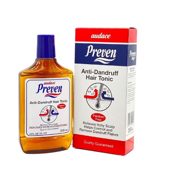 Audace Preven Anti Dandruff Hair Tonic 200ml HMS Healthstore | Shopee ...