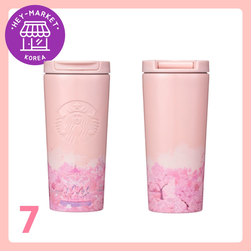 thumbnail image 2 of Starbucks Korea 2022 Cherry Blossom Cold Cup & Tumbler - Original Limited MD 2 of 2