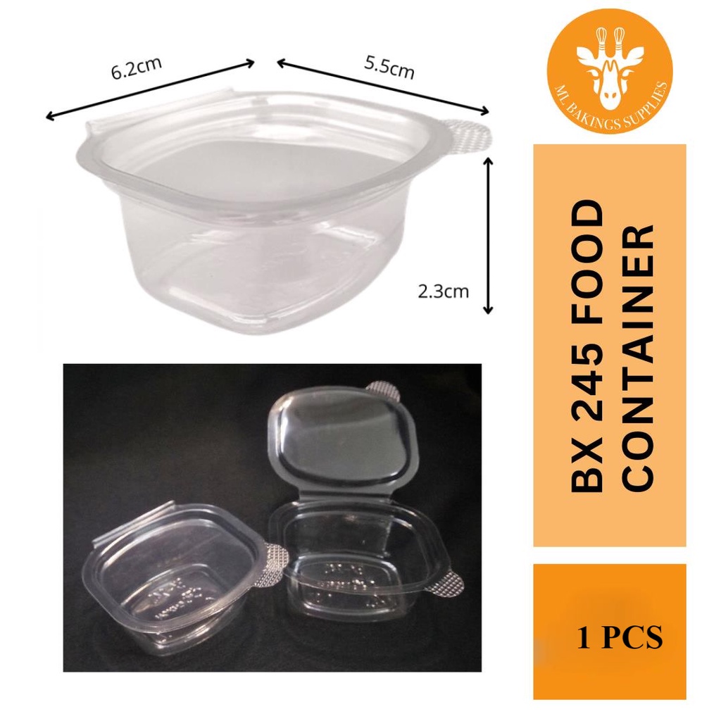 [READY STOCK] 1oz BX-245 Plastic Sauce Food Container [ 1PCS ] 1 oz ...