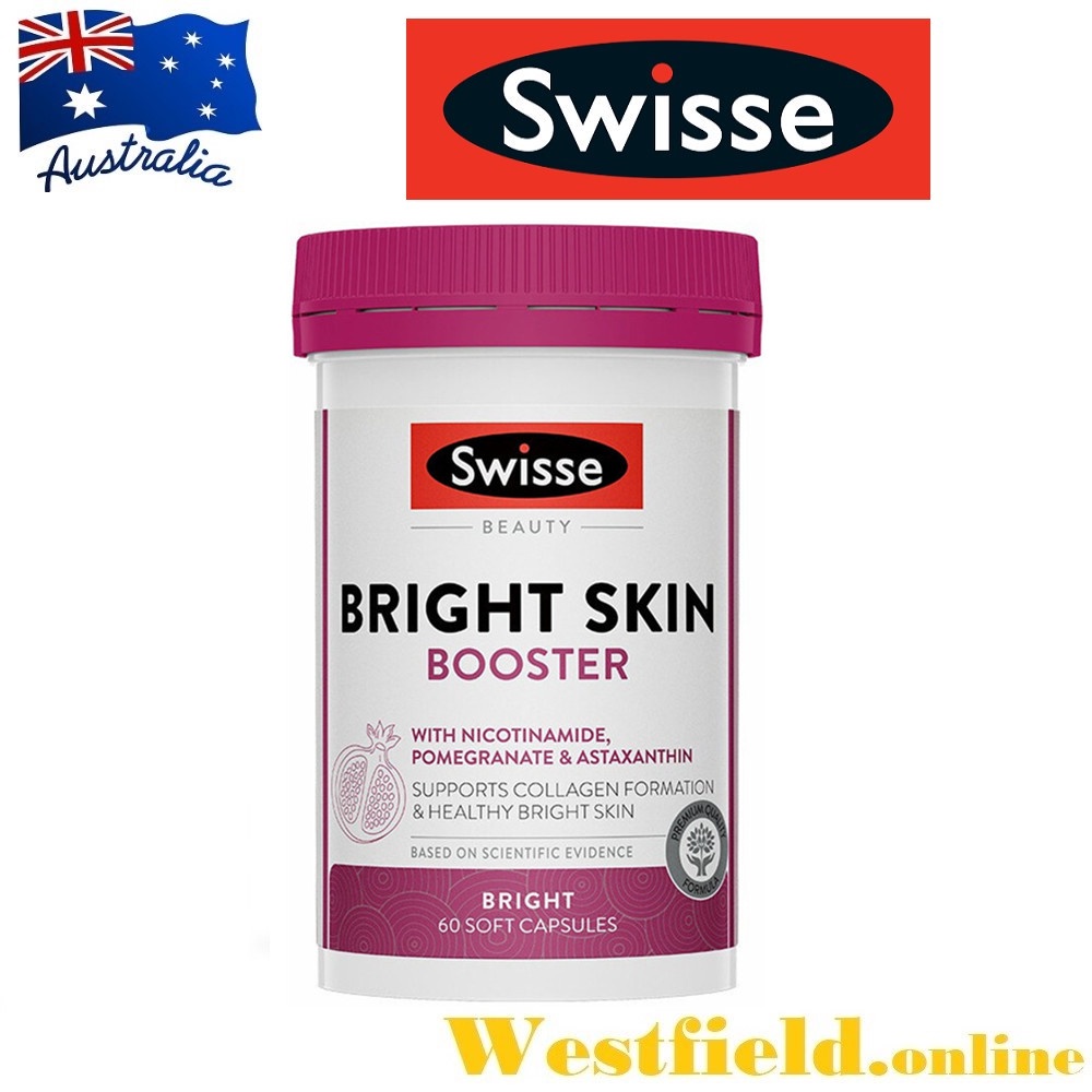 [Australia Import EXP 07/2025] Swisse Beauty Bright Skin Booster 60