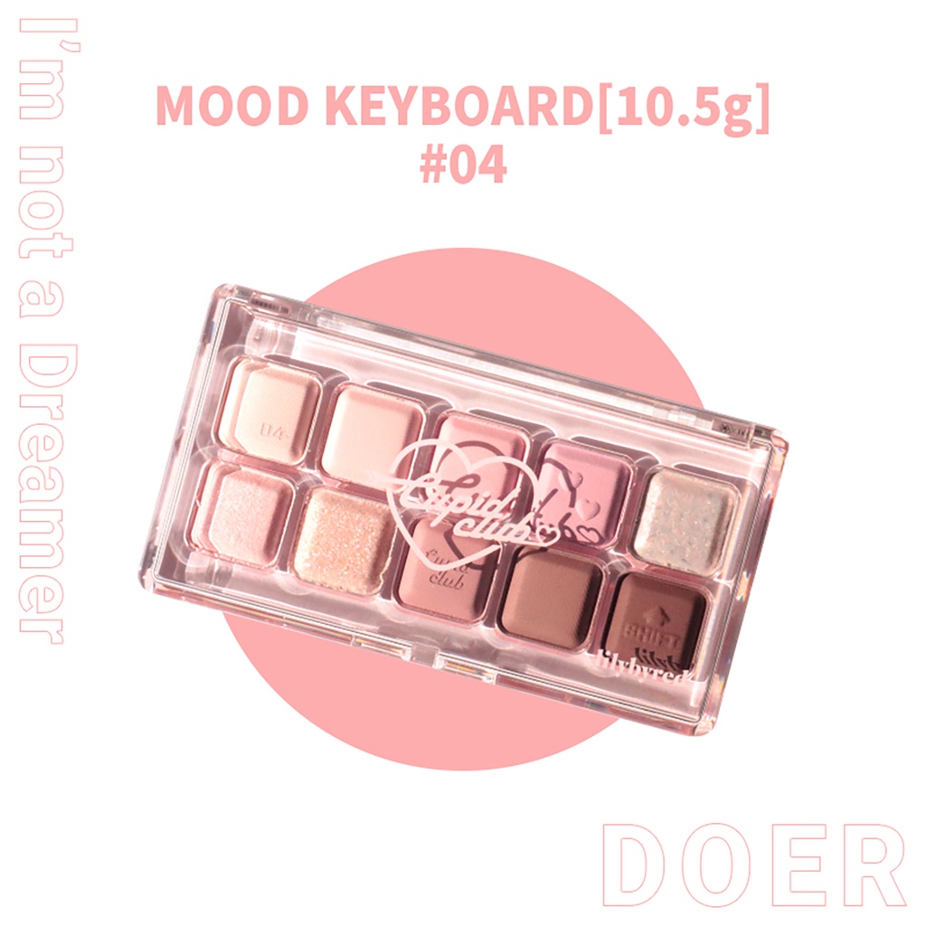 [lilybyred] Mood Keyboard Eyeshadow Palette [10.5g] / Cupid Club ...