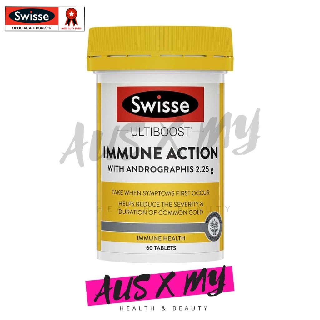 AUS X MY SWISSE Immune Action [60 tabs] | Shopee Malaysia