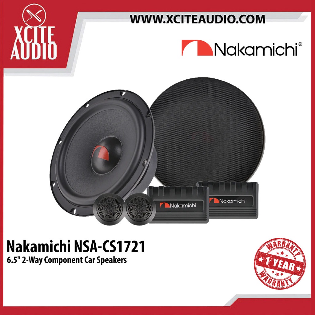 Nakamichi NSA-CS1721 6.5" 2-Way Component Car Speakers | Shopee Malaysia