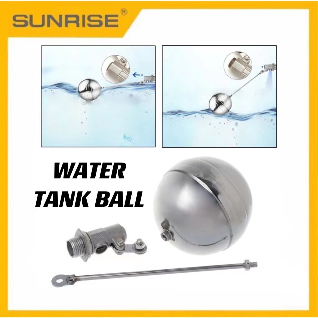Water tank Ball Valve Floating male thread Stainless steel Flow Control