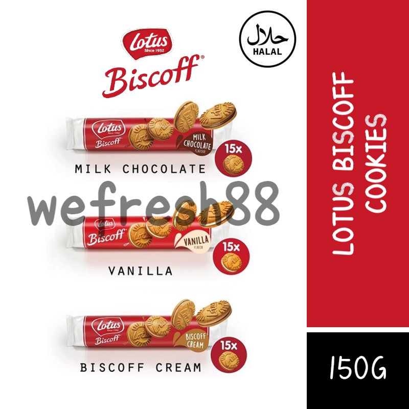 Lotus Biscoff Caramelised Sandwich Biscuits (150g) / The Original