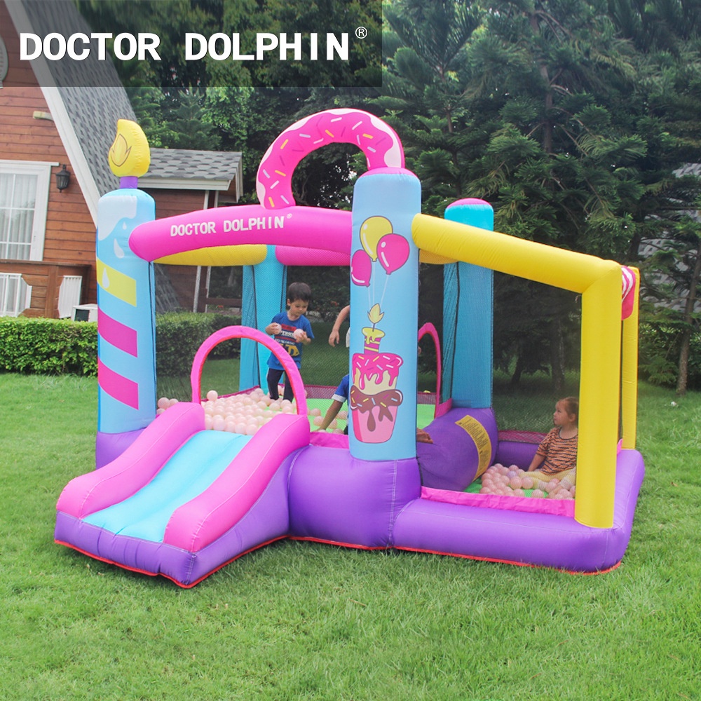 Doctor Dolphin Outdoor Jumping Bouncing Castles Inflatable Bounce House ...