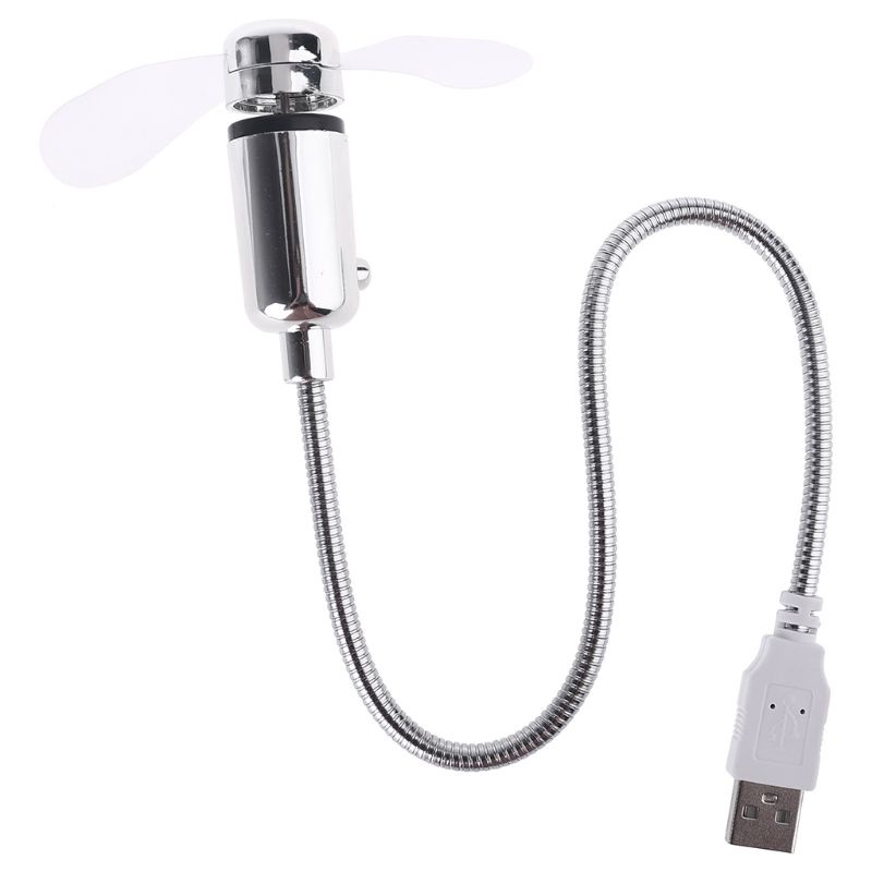XI Mini Mobile USB Powered Cooling Fan Flexible Goose Neck Air Blower ...