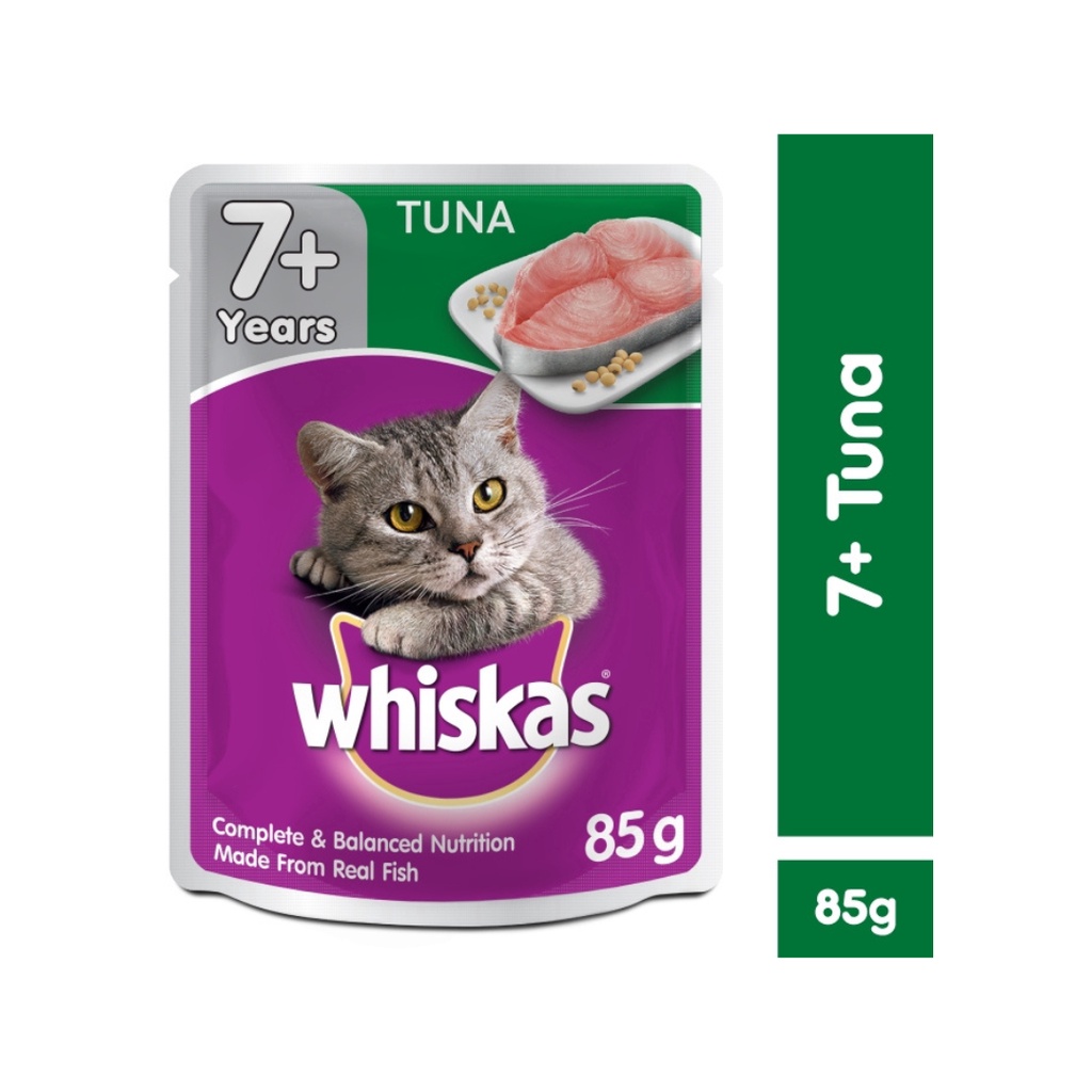 Whiskas pouch tuna sale