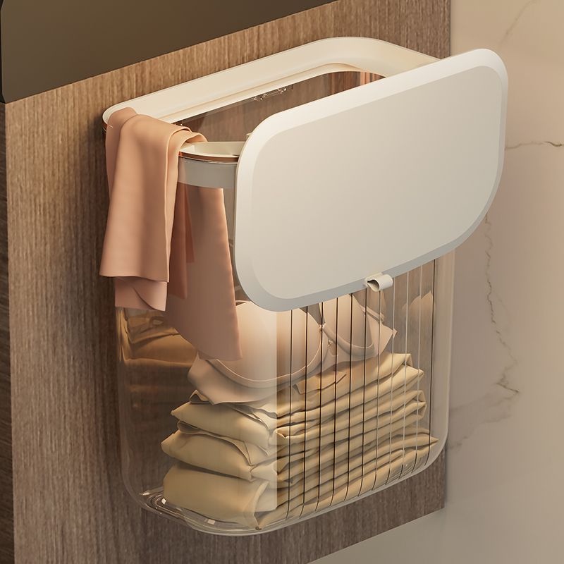 Portable Wall Hanging Laundry Basket Storage Box Washing Laundry Basket Bathroom Storage Laundry