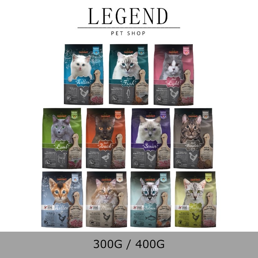 Leonardo Dry Cat Food Full Range (300G/400G) Shopee Malaysia