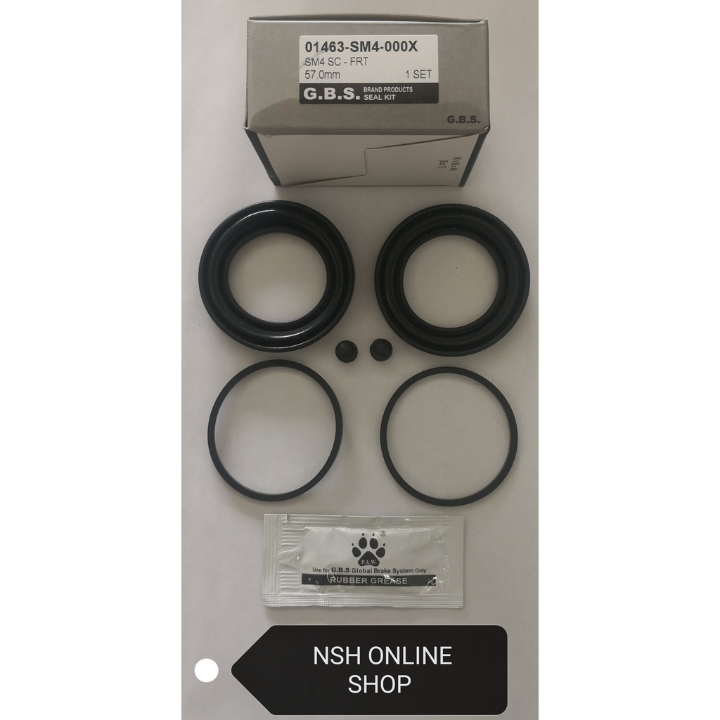 Front & Rear Disc Brake Caliper Repair Kit for Honda Accord SM4 SV4