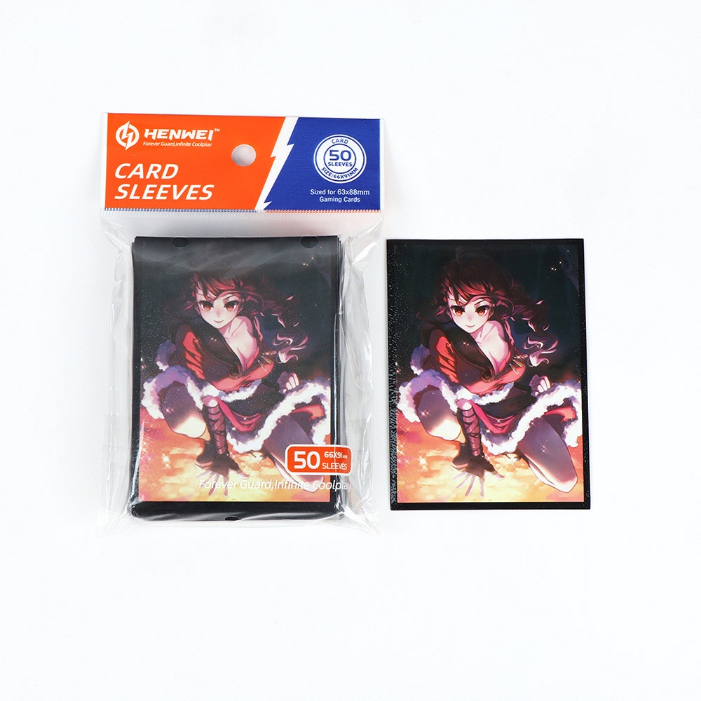 Henwei Anime Art Card Sleeves Matte 50pcs 卡 套 (TRADING CARD GAME