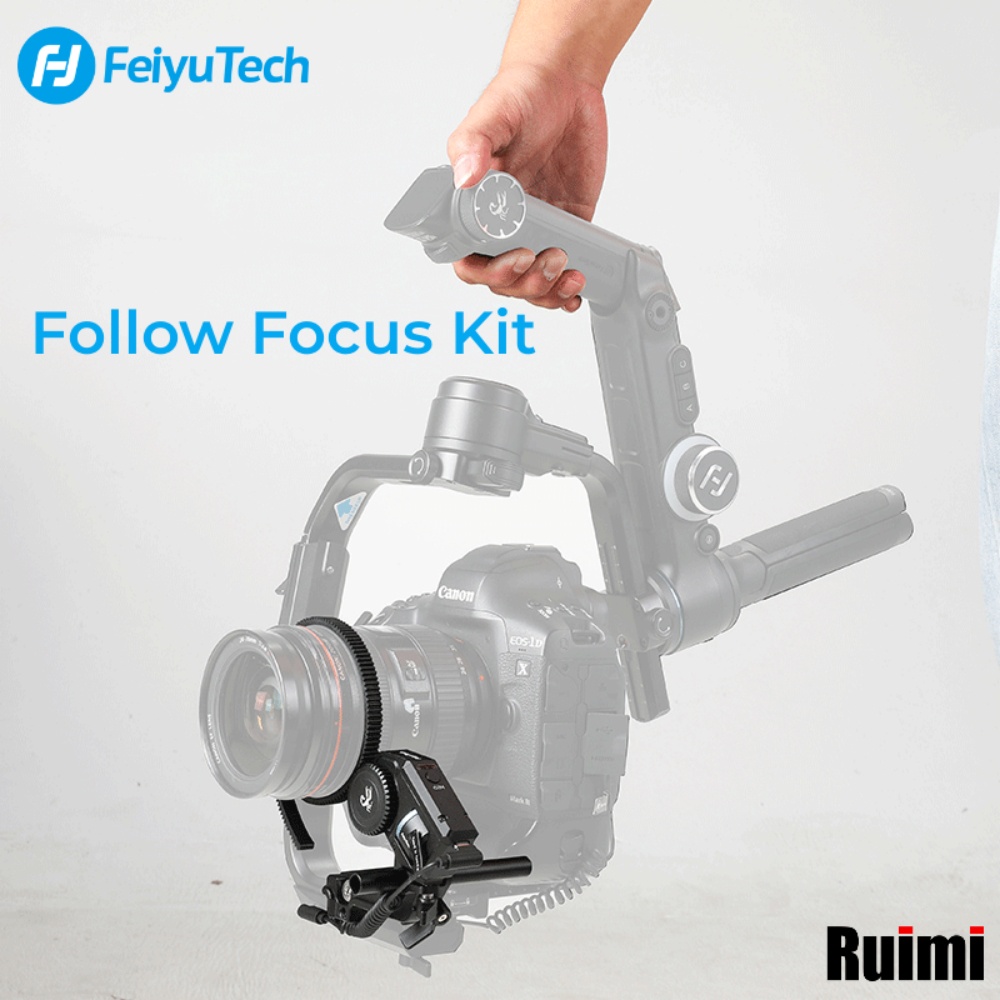 FeiyuTech Portable Brushless Motor Follow Focus Kit Wireless Lens