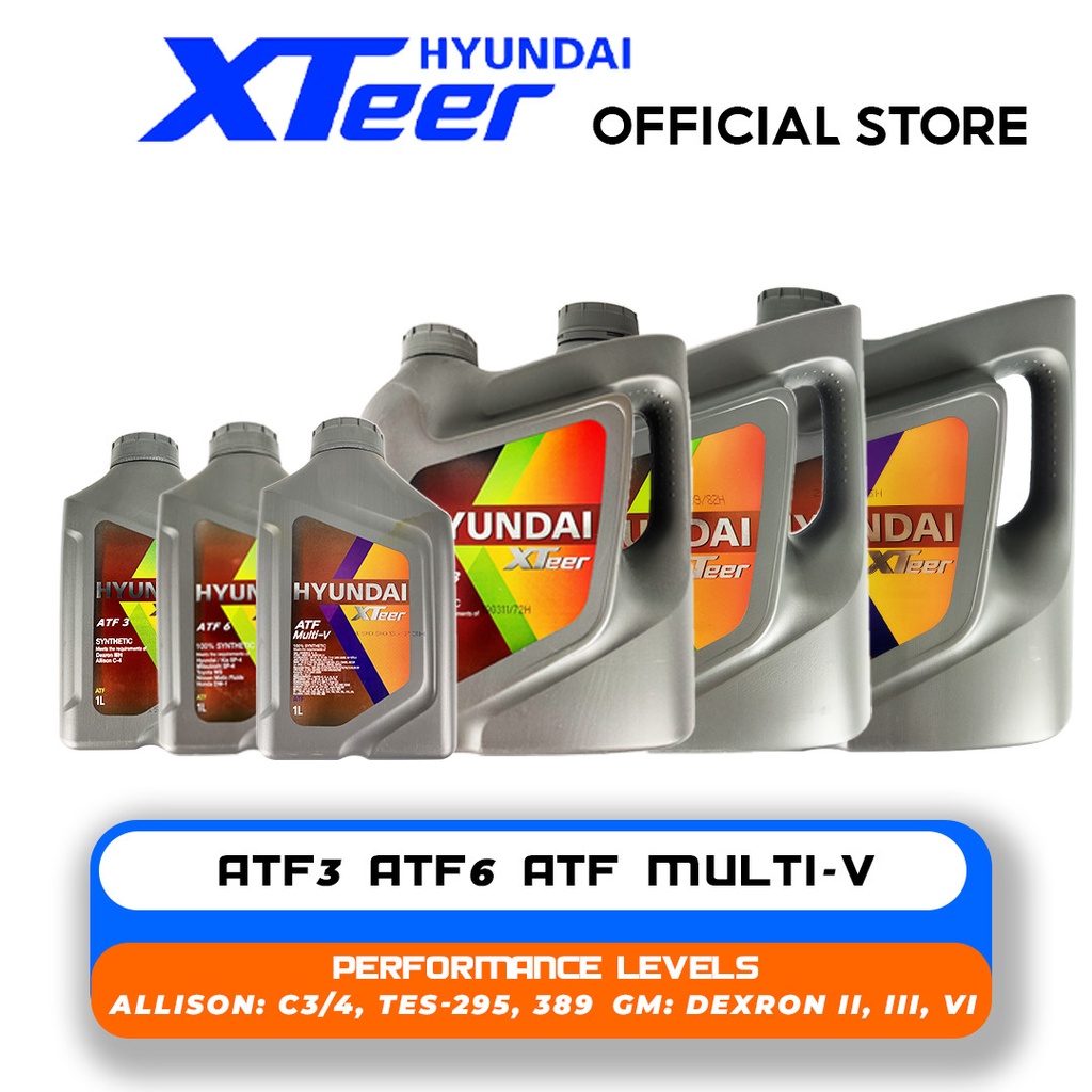 Hyundai XTEER ATF 3/6/Multi-V | Shopee Malaysia