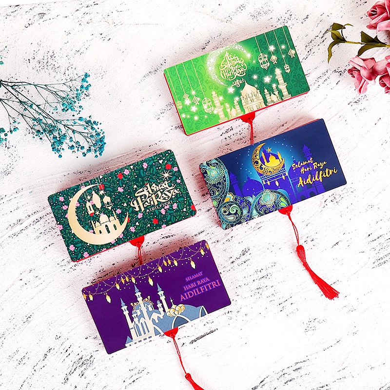 Folding Sampul Duit Raya 2026 Hari Raya Festival Packets Green Envelope ...