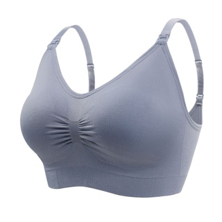 Hands-free breast pump bra！breastfeeding bra，steel-free maternity bra, nursing  bra