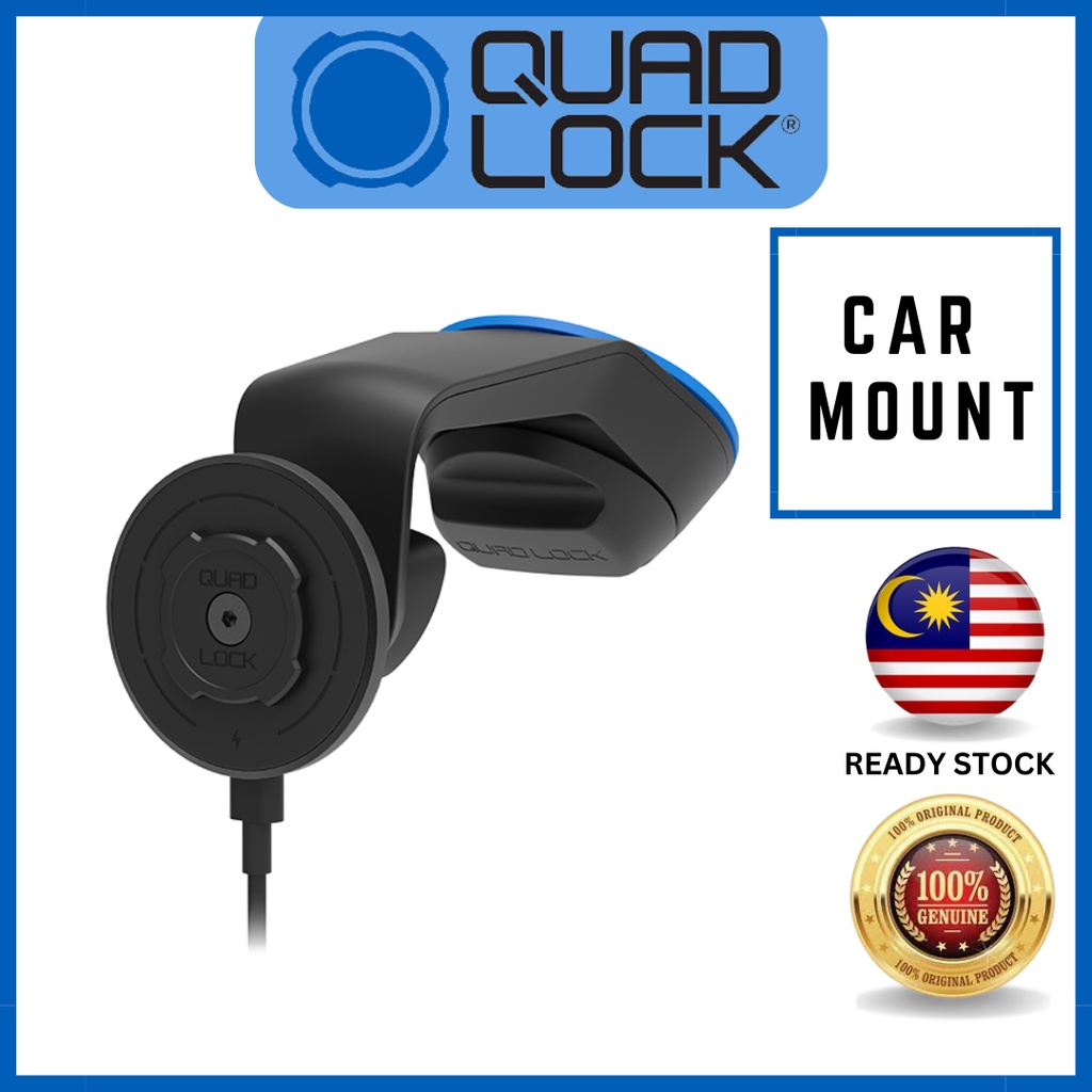 Quad Lock Car Mount Phone Holder for Car Shopee Malaysia