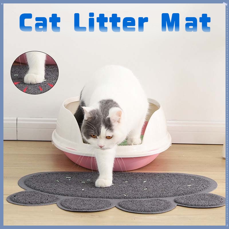 Cat Litter Mat Pet Litter Pad Cat Litter Box Mat Antisplash Cat