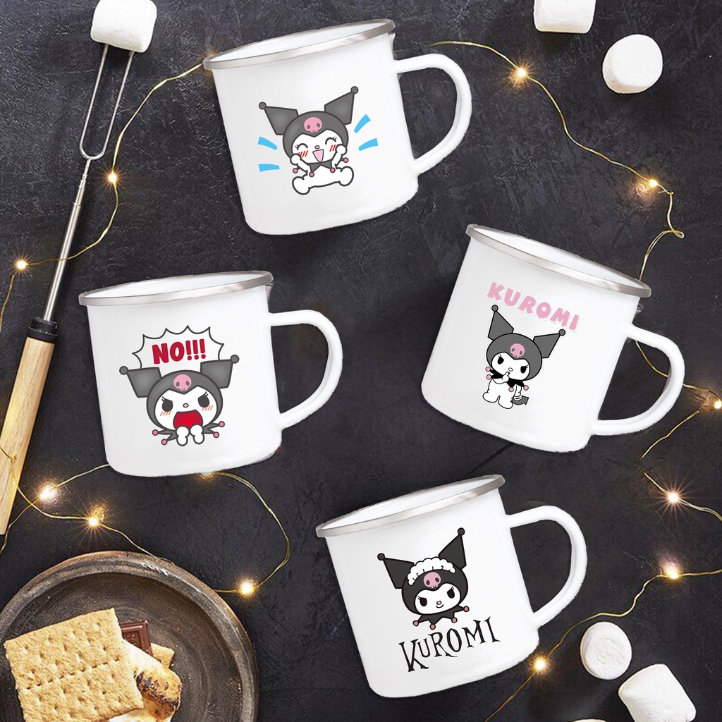 Kuromi Large Capacity Water Cups Cute Student Cartoon Kuromi Cup Girl ...