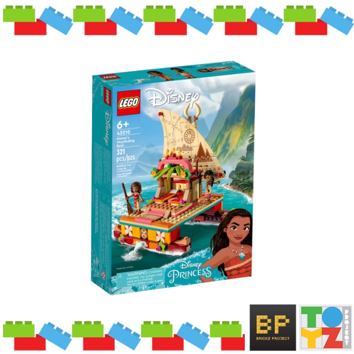Lego 43210 Disney - Moana's Wayfinding Boat | Shopee Malaysia