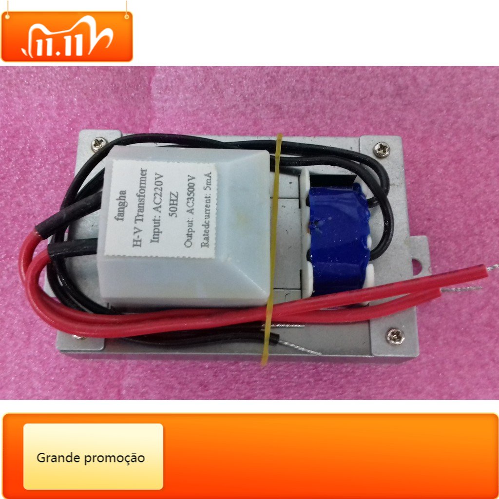 QSJZHY HV Transformer HIGH VOLTAGE TRANSFORMER Insect Killer Lamp Electric Insect Killer