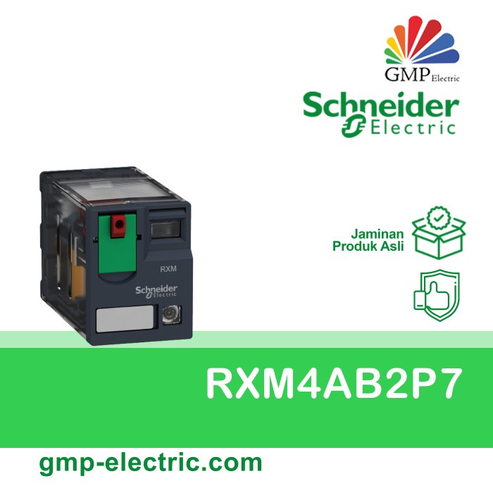 Rxm4ab2p7 Relay Schneider 4mws 14Pin 220Vac 6A | Shopee Malaysia