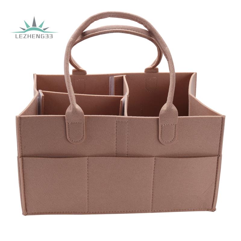 Baby Diaper Caddy Nursery Storage Bin and Car Organizer for Diapers