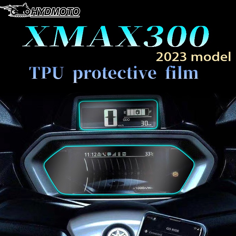 For YAMAHA XMAX300 XMAX 300 2023 Motorcycle Transparent TPU Hydraulic ...