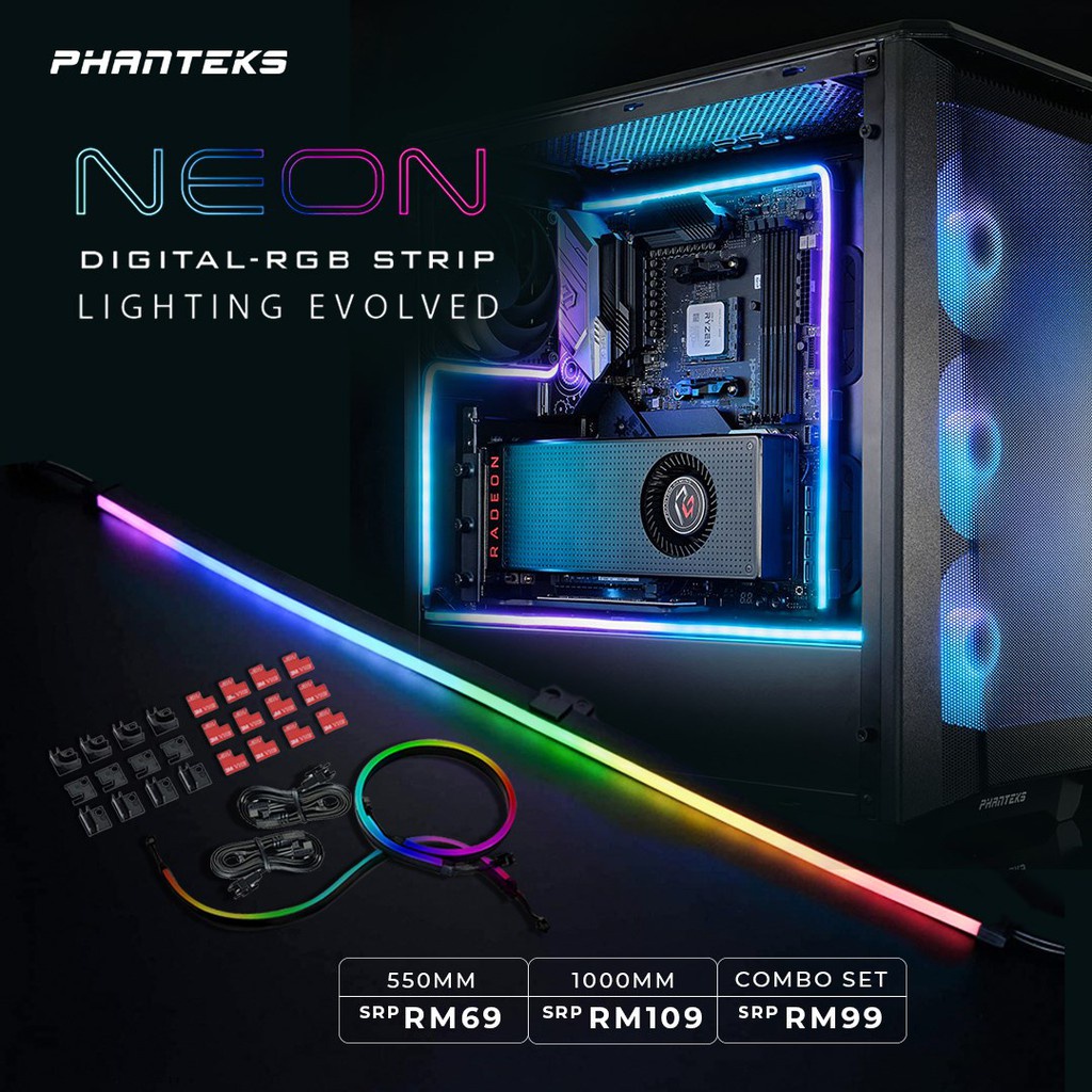 Phanteks neon deals rgb strip