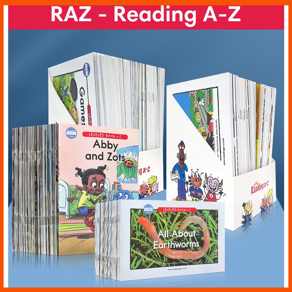 Kids RAZ Grade A-Z Levels Education English Books for Kids Children ...