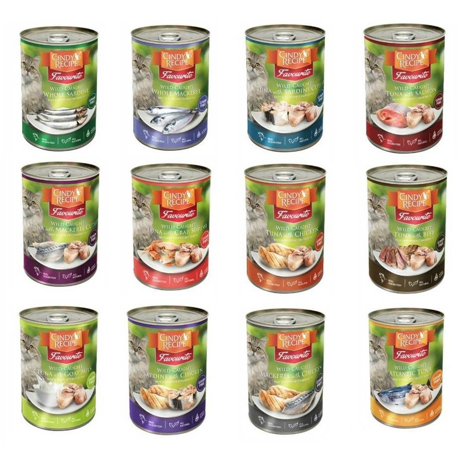 Cindy's Favourite Cat Canned Food 400G Shopee Malaysia