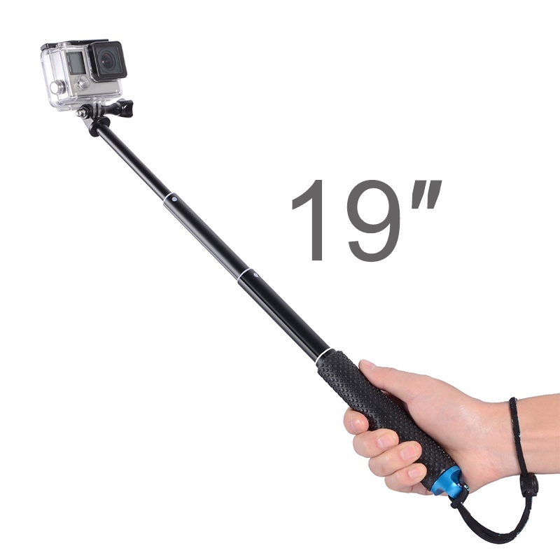 36/19 Inch Aluminum Selfie Sticks Self Handheld Pole Monopod Stick for ...