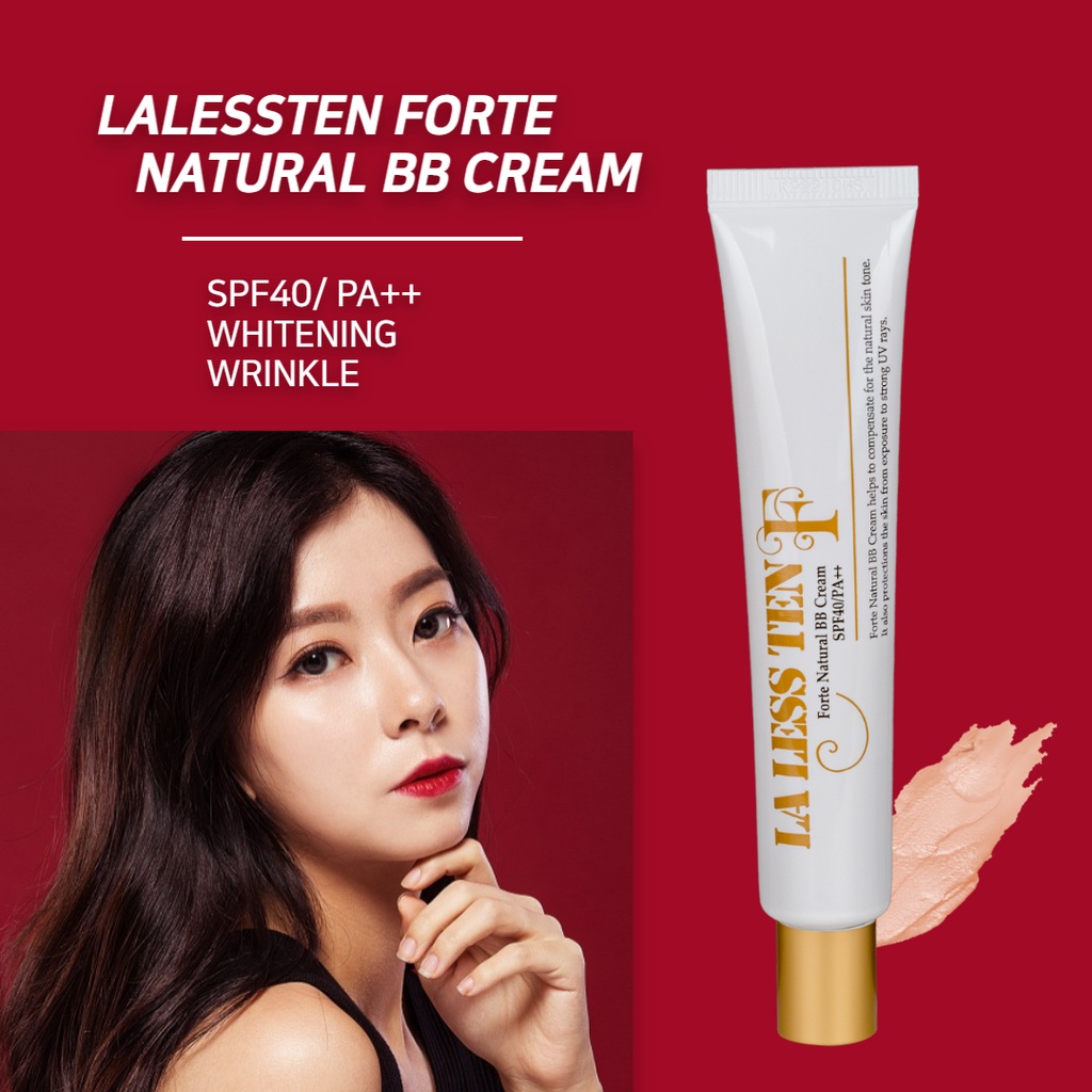 [LALESSTEN Forte] GR Natural BB CREAM SPF40/PA++ LIGHT COLOR 40ml ...