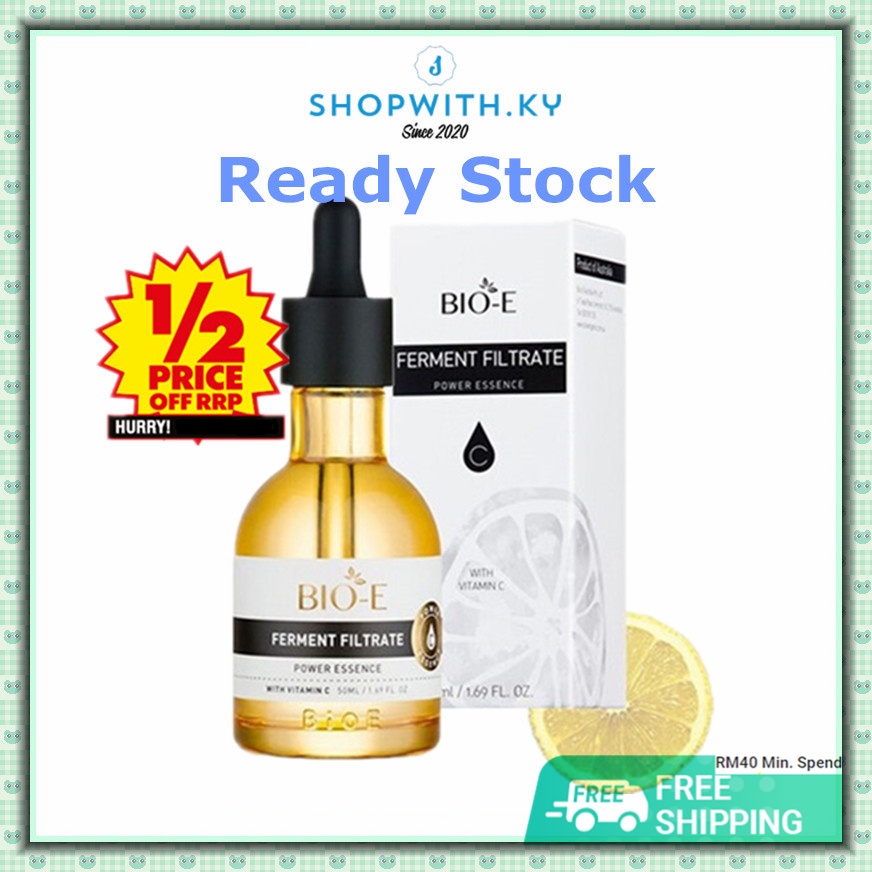 [现货+包邮 Date: 05/2026] Bio-E Ferment Filtrate Power Essence 酵母抗氧化精华水 ...