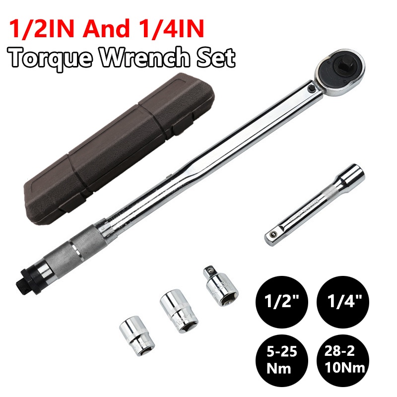 Torque Wrench Accurately Mechanism Spanner Hand Tool Drive Click Type