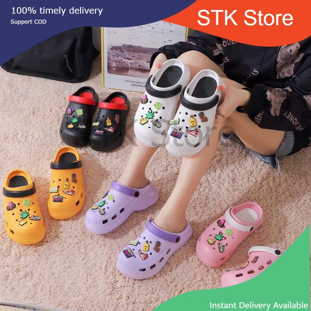 ST2113-16-JLS Cutie Slippers Crocs for Women Korean Style Women's ...