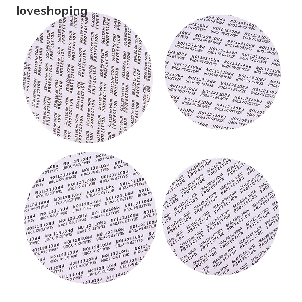 PATIKIL 150pcs 40mm Foam Lid Liners PS Foam Tamper Resistant Pressure Sensitive Seal For Bottle Cap Liner Seals