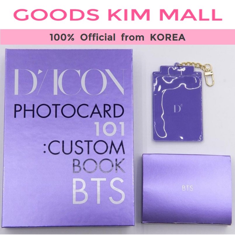 (Goodskimmall POB) Official BTS DICON PHOTOCARD BTS 101:CUSTOM BOOK ...
