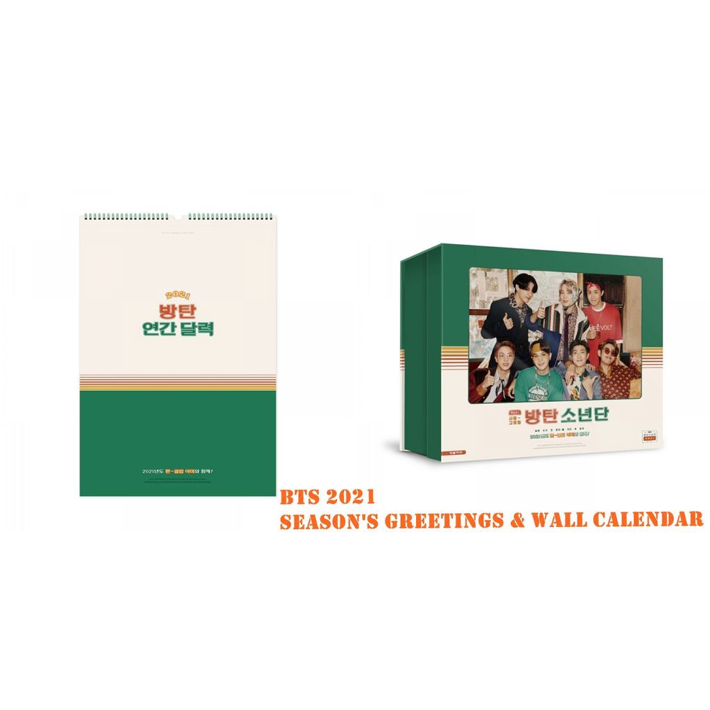 BTS - 2021 Wall Calendar | Shopee Malaysia