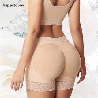 Hip Enhancer Butt Lifted Underwear Seamless Padded Briefs Shapewear Pantie  Body Shorts for Women Ladies, Black, 2XL 