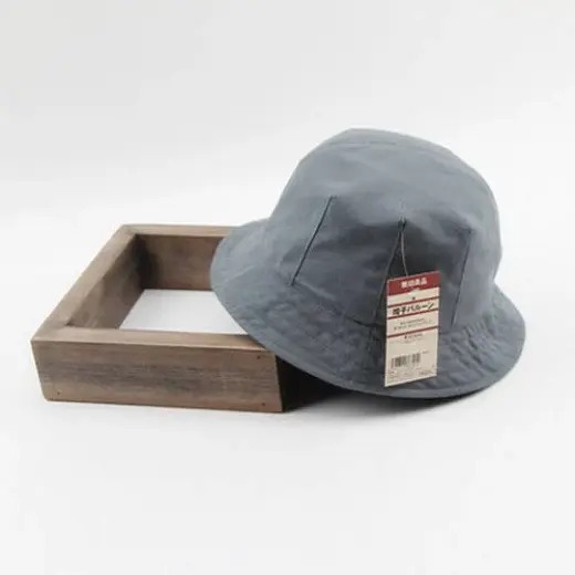 Muji Hat Bucket Hat Japanese Fisherman Hat MUJI Cotton Harajuku Korean