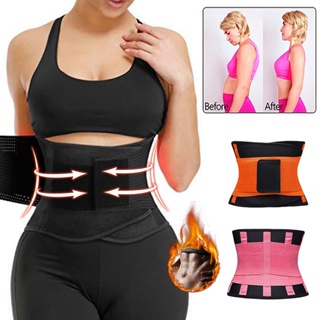 Women Gym Waist Trainer Corset Abdomen Slimming Body Shaper Waist Support  Tummy Slim Belts Abdomen Belt with Zipper 617 (Color : Black, Size :  X-Large) : : Sports & Outdoors