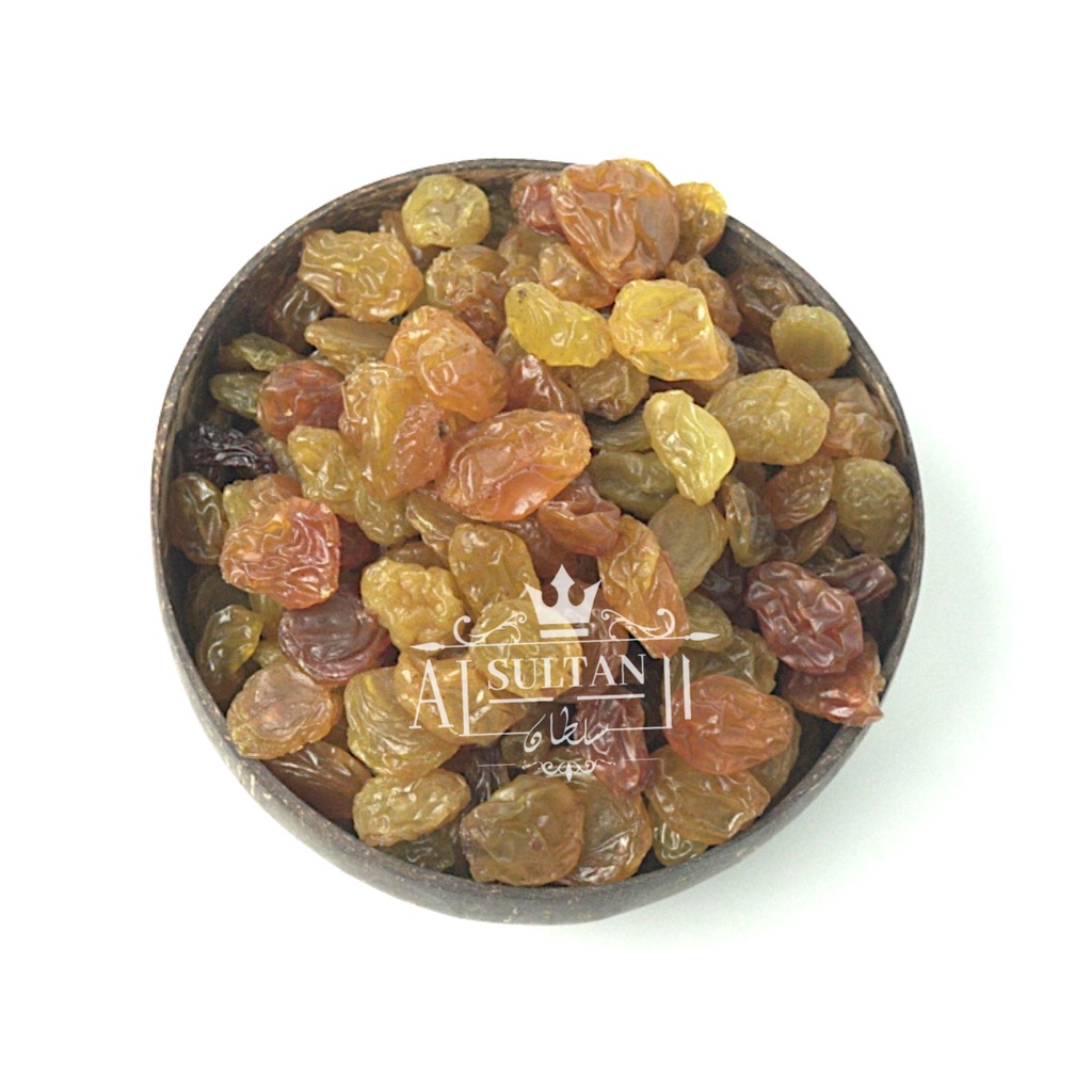 Golden Jumbo Raisins / Kismis Emas Jumbo Alsultan 1KG Shopee Malaysia