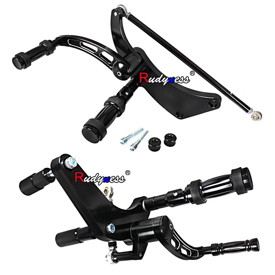 Billet Aluminum Forward Control Foot Peg Kits Fit For Harley Street Bob ...