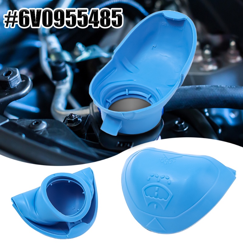 Genuine Skoda - 6V0955485 - Washer Fluid Reservoir Cap - Funnel Style