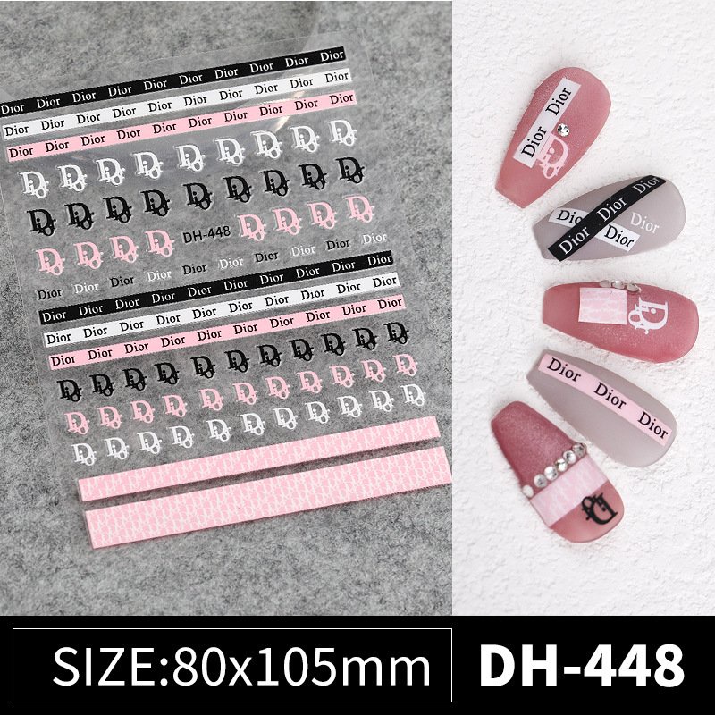 Stickers Dior DH448 Pink (One) Shopee Malaysia