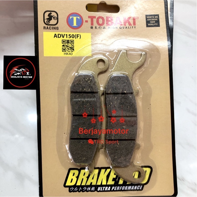 Brake Pad Honda Pcx150 new k97/Adv150 /Click（Front/Rear） | Shopee Malaysia